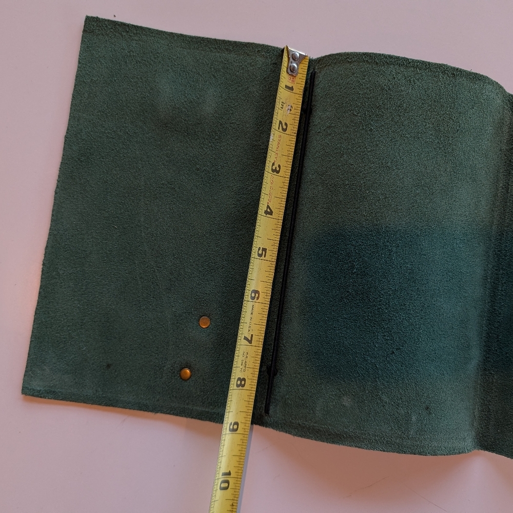 Portland Leather Journal Cover Green NO JOURNAL - Picture 8 of 9